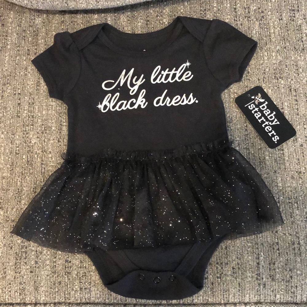 “Little Black Dress” for babies 9 months